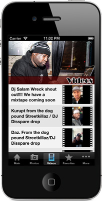 DJ Disspare iPhone App