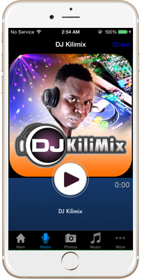 DJ Kilimix iPhone App