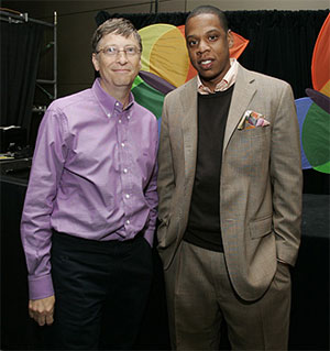 Bill Gates and Jay-Z