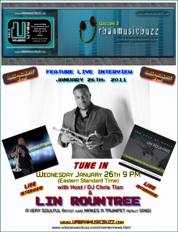 R&b/Soul Sensation Lin Rountree Interview on UrbanMusicBuzz Honoring Dr. Martin Luther King Jr.