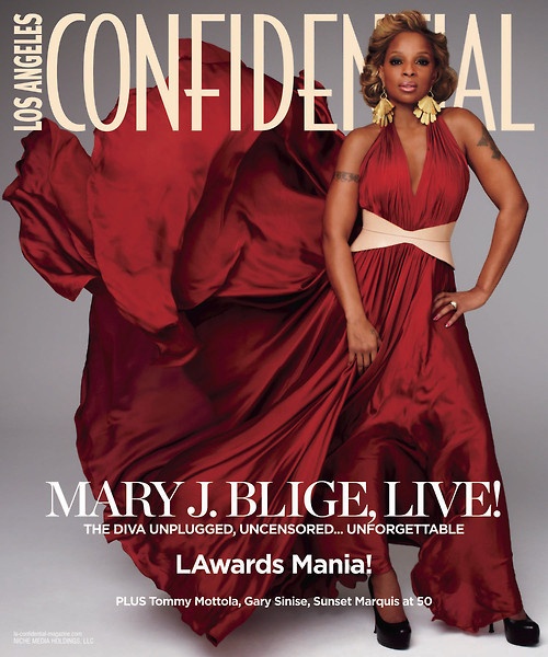 Mary J. Blige Covers L.A. Confidential Magazine