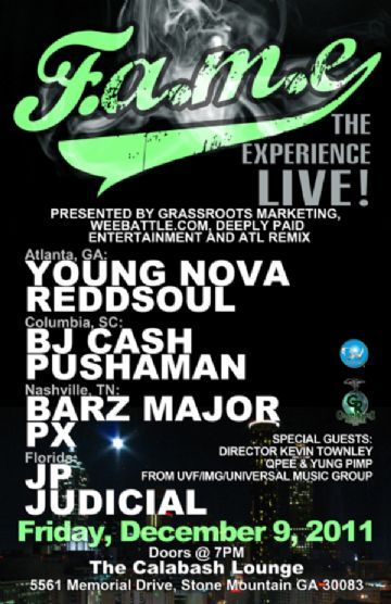 F.A.M.E. The Experience Live!  (December 9, 2011)