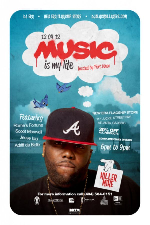 #MUSICisMYLife 12/4/12 New Era Flagship Store ATL