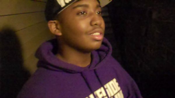 J Killah waiting infront of the studio