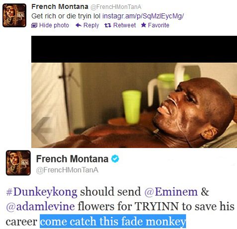 French Montana Fires Back At 50 Cent via Twitter