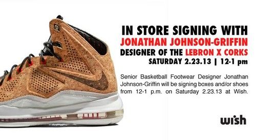 Events: Lebron X Cork Meet & Greet @ Wish ATL
