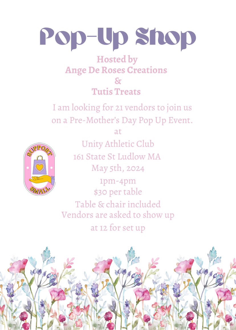 ????Calling all vendors ?? Calling all vendors?? ????looking for 21 vendors for Pre-Mother's day pop