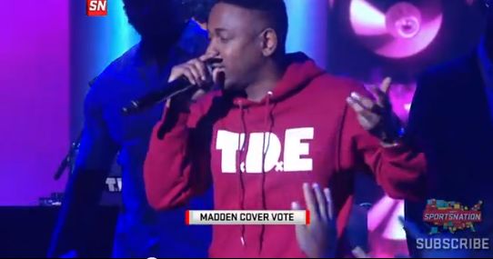 Kendrick Lamar Performs on ESPN's SportsNation (Video)