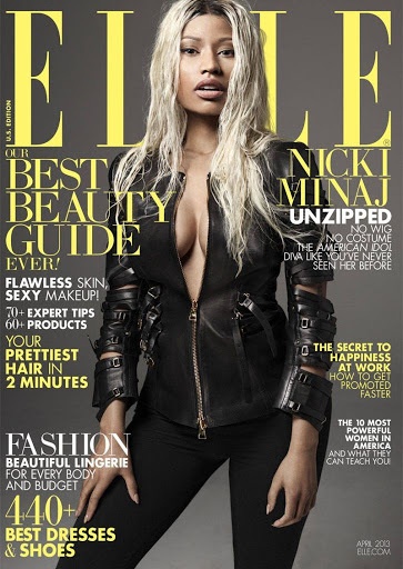 Nicki Minaj Covers Elle Magazine [Photos]