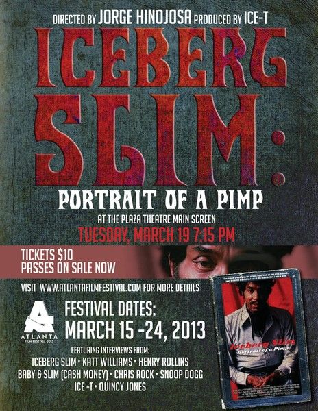 Movies To Check For: Iceberg Slim "Portrait Of A Pimp"