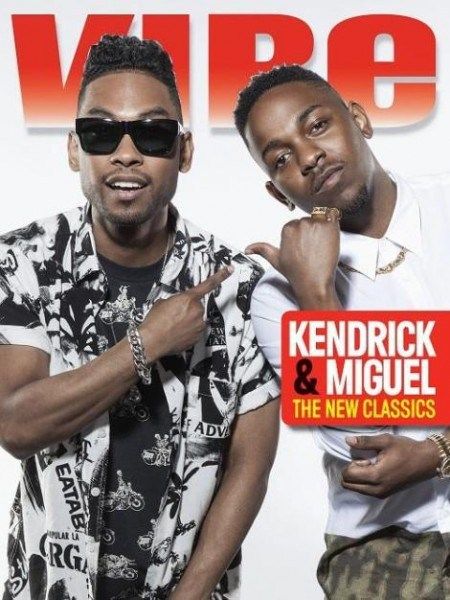 Kendrick Lamar x Miguel Cover VIBE Magazine