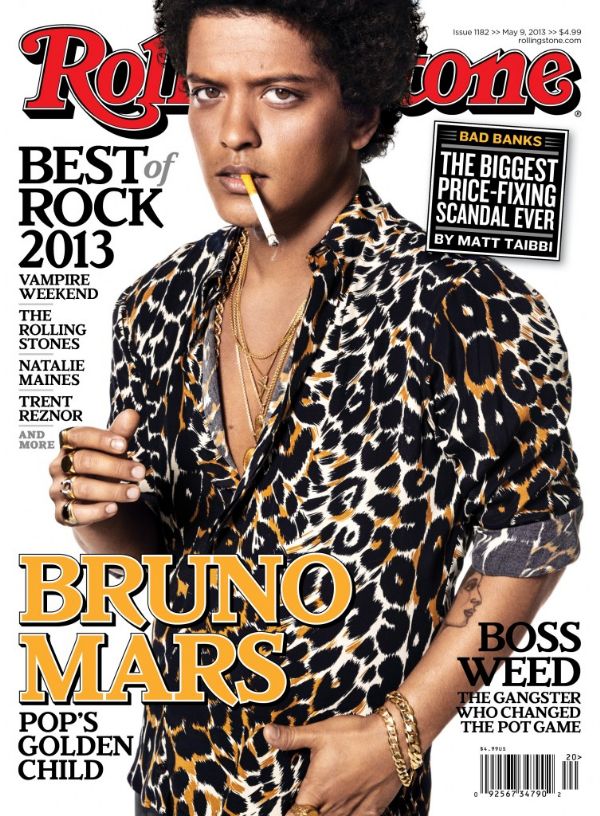 Bruno Mars "Cover Of Rolling Stone" [Magazine]
