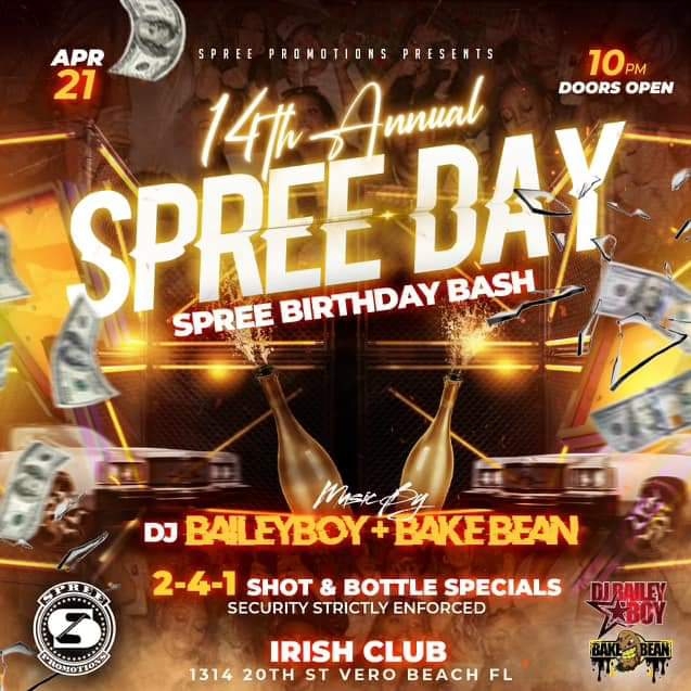 Spree Day 2K24 Irish Club April 21, 2024