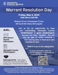Warrant Resolution Day