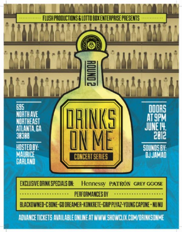 ***DRINKS ON ME :Round 2*** @MASQUERADE 6.14.12