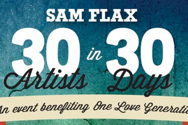 30 Artists in 30 Days Silent Auction May 3rd-Atlanta