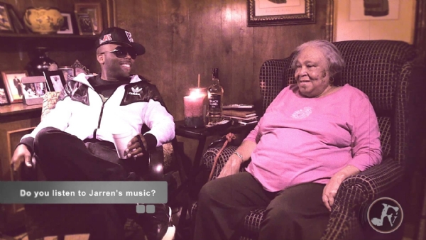 Jarren Benton - "The Basement Interview Pt. 1" feat. Jarren Benton's Grandma (Video)