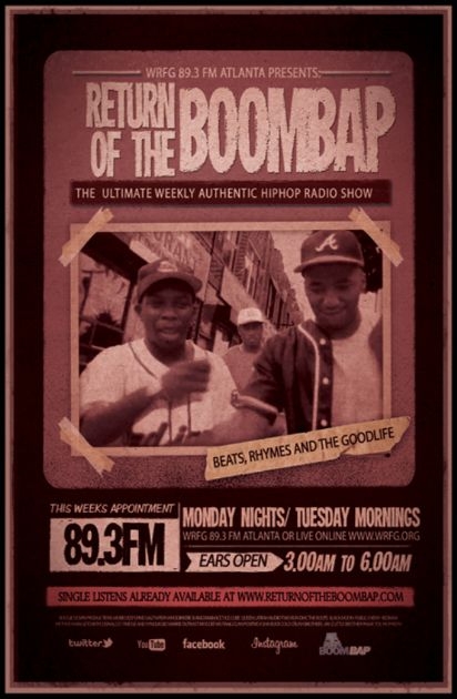 "IT'S BEEN A LONG TIME...WE SHOULDN'T OF LEFT YOU...WITHOUT SOME DOPE BOOMBAP TO BUMP TO"
