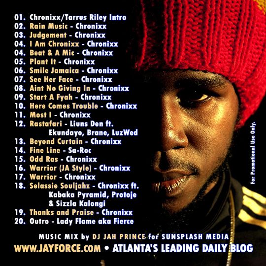 Chronixx Mix CD (Reggae)