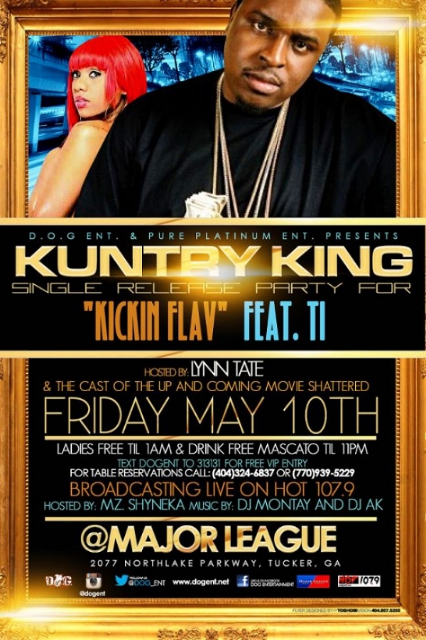 TONIGHT!! HUSTLE GANG TAKE OVER / BIG KUNTRY KING SINGLE RELEASE PARTY