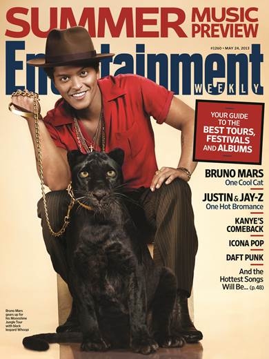 BRUNO MARS COVERS ENTERTAINMENT WEEKLY!