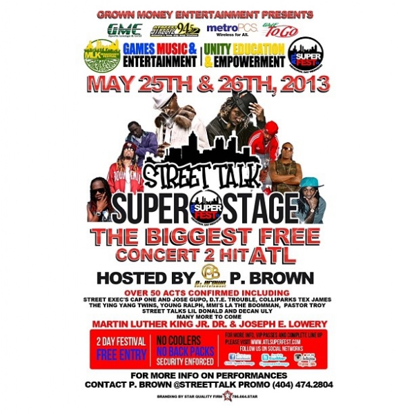 2DAY!!!! MLK RENAISSANCE FESTIVAL AND ATLANTA SUPER FEST!! BE THERE!!