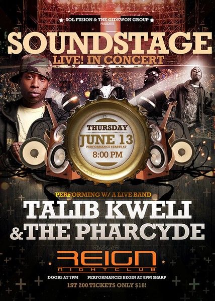 Events: Talib Kweli & The Pharcyde Live Thursday June 13th