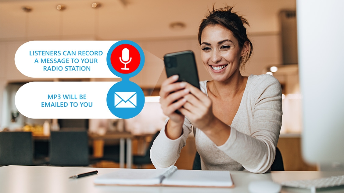 NEW FEATURE: Allow Your Listeners to Send Audio Messages to Your Radio Station
