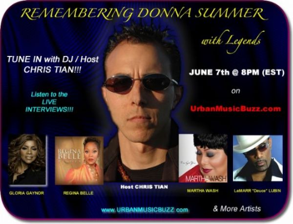 Donna Summer Tribute with Legendary Celebrities June 7th