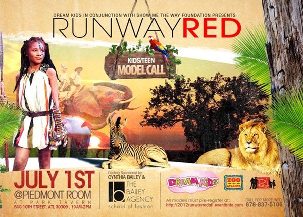 Runway Red partners with supermodel Cynthia Bailey to find the next "Kid Star"