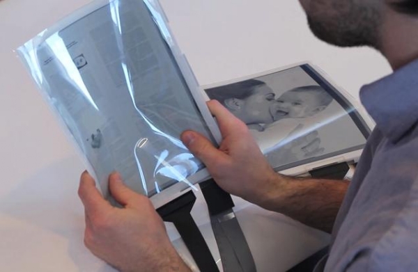 Technology: New 'Paper Tablets' Are Foldable Computer Documents (Video)