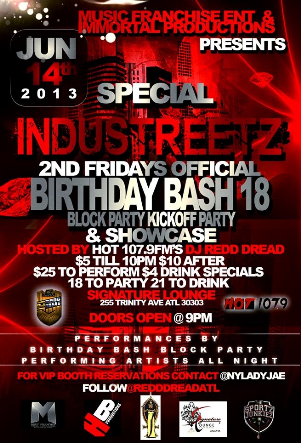 HOT 107.9'S PRE BIRTHDAY BASH 18 "BLOCK PARTY KICK OFF BASH" & SHOWCASE