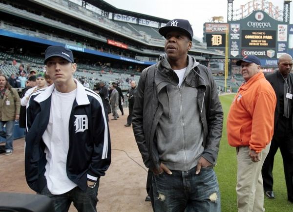 JAY-Z, EMINEM And B.o.B To Perform At Comerica Park in Detroit