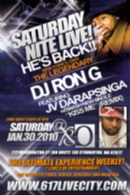 Come see DJ Ron G at X&Os Tonight in Stoughton 1/30/10!!!
