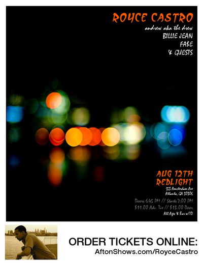 PERFORMING LIVE AUGUST 12TH 553 AMSTERDAM AVE AT REDLIGHT 7PM SHOW STARTS