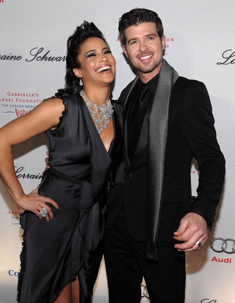 robin thicke and paula patton baby pics. ROBIN THICKE And PAULA PATTON