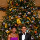 President Barack Obama and First Lady Michelle Obama, 2013 Christmas