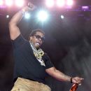 Busta Rhymes entertains the crowd going on day 1 of Coachella.