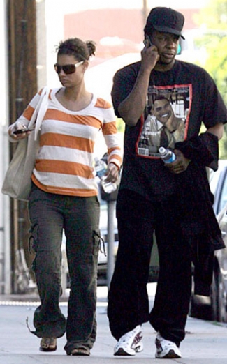 Bobby Brown and fiancee