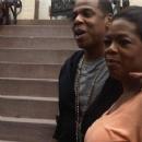 Oprah Winfrey and Jay-Z