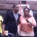 Oprah Winfrey and Jay-Z