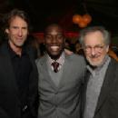 Michael Bay, Tyrese and Steven Spielberg