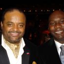 Larry W. Robinson with TV One Personality Roland Martin