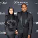 TV personality Kim Kardashian and Singer/Rapper Kanye West