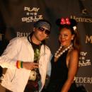 Skillz (Sean Paul) and Angela Simmons (Minnie Mouse) @ Halloween Bash