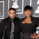 Jennifer Hudson and fiancee David Ortunga at 2010 GRAMMY Awards