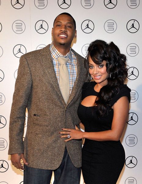 carmelo anthony foto. Carmelo Anthony and Lala