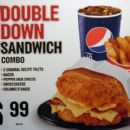 KFC Double Down Chicken Sandwich