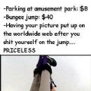 If you're going to bungee jump, use the bathroom first!