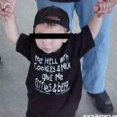 Disturbed shirt on kid = disturbed adults as parents